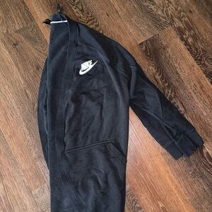 Nike Black Sweatshirt with White Logo